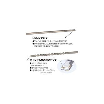 ジェフコム（株） チップトップビット(ロングタイプ) CDT チップトップビット（ロングタイプ） CDT-120-1000