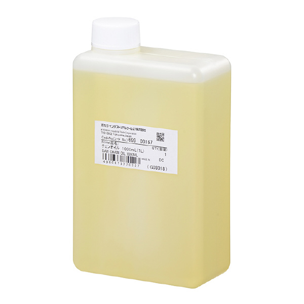 京セラインダストリアルツールズ（株） チェンオイル チェンオイル 1000mL(1L) チェンオイル ﾁｪﾝｵｲﾙ 1000mL(1L)