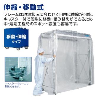 ホーザン株式会社 陽圧ブース CL-909 陽圧ブース CL-909