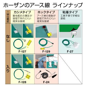 ホーザン株式会社 アース線 アース線 F-129