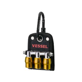 （株）ベッセル クイックキャッチャー3連ホルダー黄 QB-10B3Y クイックキャッチャー３連ホルダー黄 QB-10B3Y