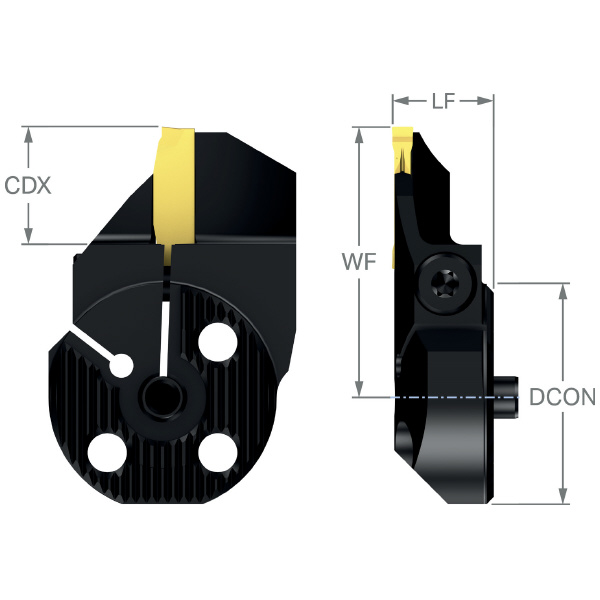 サンドビック（株） コロカット2 カッティングヘッド 【F】 C2A-SL コロカット２　カッティングヘッド　【Ｆ】 C2A-SL32-LGG15A-042GB