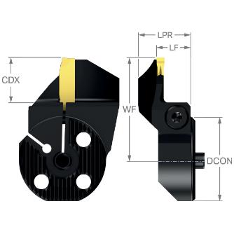 サンドビック（株） コロカット2 カッティングヘッド 【F】 C2A-SL コロカット２　カッティングヘッド　【Ｆ】 C2A-SL32-LGG18B-067GB
