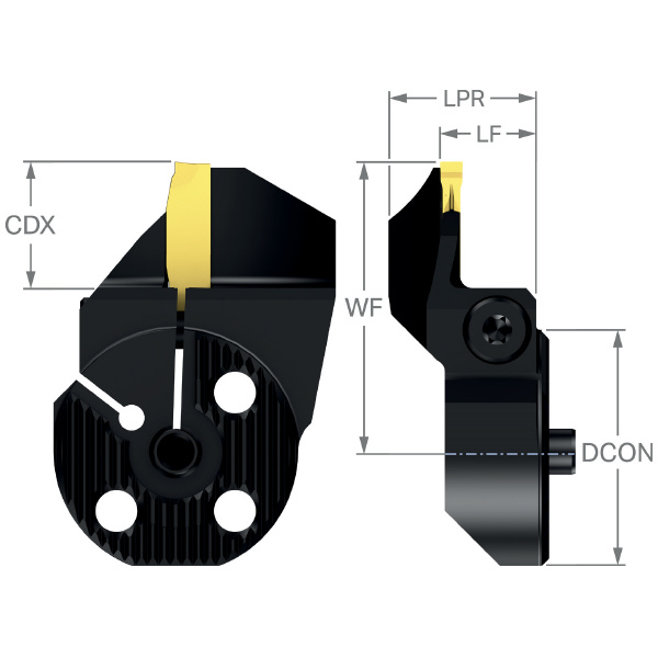 サンドビック（株） コロカット2 カッティングヘッド 【F】 C2A-SL コロカット２　カッティングヘッド　【Ｆ】 C2A-SL32-LGG18B-300GB