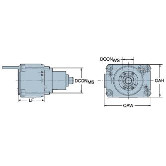 サンドビック（株） 回転工具ホルダ C4-DNE 回転工具ホルダ　【Ｅ】 C4-DNE-MZ68B-E-HS-A