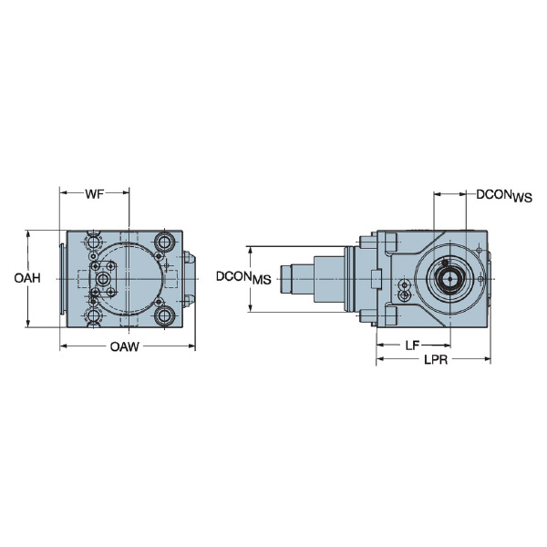 サンドビック（株） 回転工具ホルダ C4-DNI 回転工具ホルダ　【Ｅ】 C4-DNI-EM65A-I-A