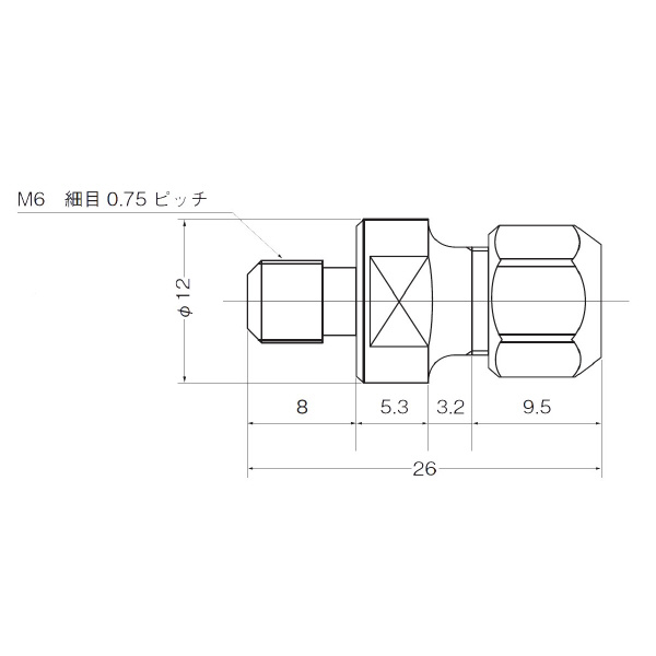 日本精密機械工作（株） GS－H26用 ツールチャック Q ツールチャック　φ１．２／ＧＳ－Ｈ２６用 Q8808