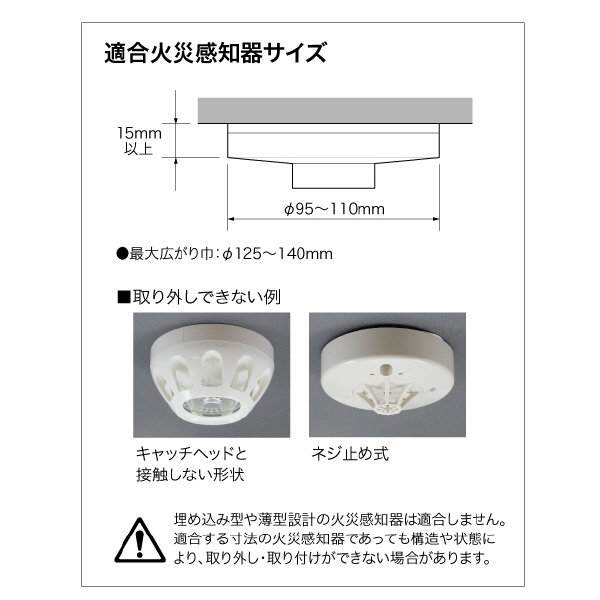 ジェフコム（株） 火災感知器チェンジャー DLC-KC 火災感知器チェンジャー DLC-KC400S