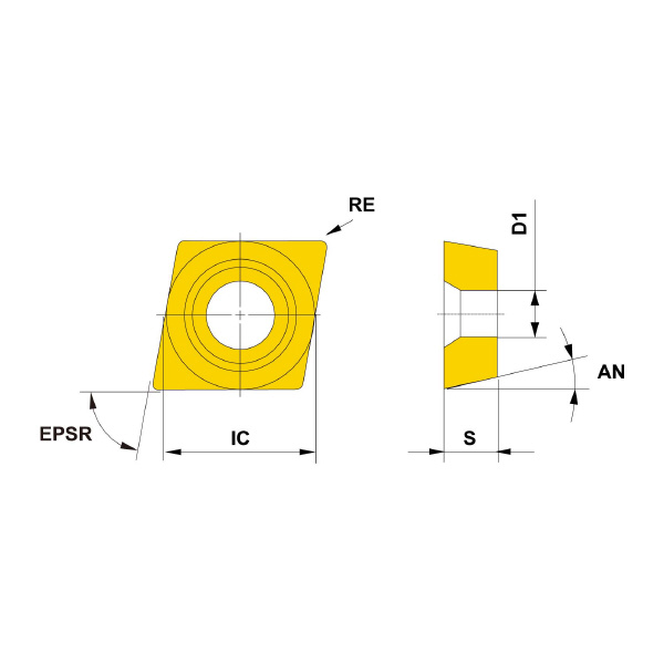 三菱マテリアル（株） 旋削用インサート CPMH 旋削用インサート（超硬コーティング） CPMH080204-FV MP9025