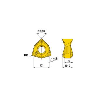 三菱マテリアル（株） カッタチップ 6NGU カッタチップ（超硬） 6NGU0906040PNFR-L TF15