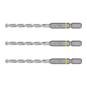 （株）ベッセル クッションドリル 磁器タイル用3本組 CPD3S クッションドリル　磁器タイル用３本組 CPD3S-4.3