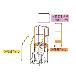 長谷川工業（株） 踊り場手摺 DB2.0 踊り場手摺４ DB2.0-TT4/5S