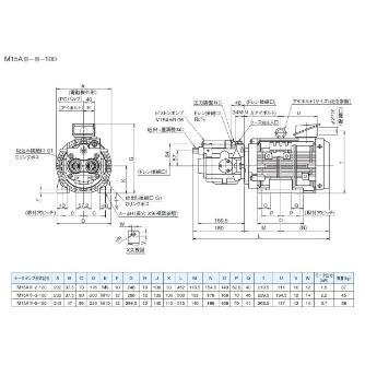 ダイキン工業（株） モータポンプ W-M モータポンプ W-M15A1-3-100