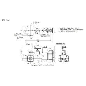 ダイキン工業（株） 圧力制御弁電磁操作弁付リリーフ弁 JRS 圧力制御弁電磁操作弁付リリーフ弁 JRS-T10-1-BB-40