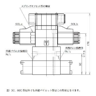 ダイキン工業（株） 方向制御弁I電磁パイロット切換弁 JSP 方向制御弁Ⅰ電磁パイロット切換弁 JSP-G02-66CP-40-Z