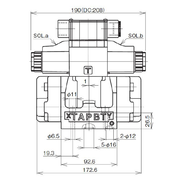ダイキン工業（株） 方向制御弁I電磁パイロット切換弁 JSP 方向制御弁Ⅰ電磁パイロット切換弁 JSP-G03-2NA-40-DNY