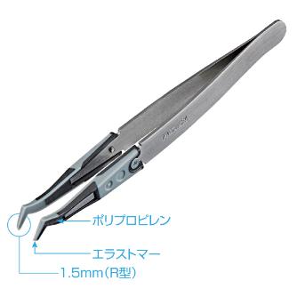 ホーザン株式会社 ESDソフトチップピンセット ＥＳＤソフトチップピンセット P-642-J