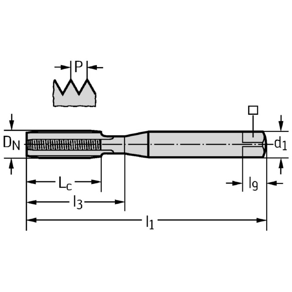 ワルタージャパン（株） HSSーE マシンタップ 21311 ＨＳＳ－Ｅ　マシンタップ 21311-M6X0.75