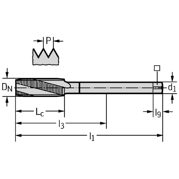 ワルタージャパン（株） HSSーE マシンタップ 21460 ＨＳＳ－Ｅ　マシンタップ 21460-M28X1.5