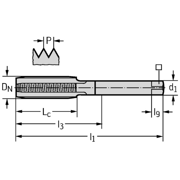 ワルタージャパン（株） HSSーE ハンドタップセット 30016 ＨＳＳ－Ｅ　ハンドタップセット 30016-M5