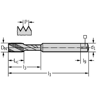 ワルタージャパン（株） HSSーE マシンタップ A234002S ＨＳＳ－Ｅ　マシンタップ A234002S-UNF3/8