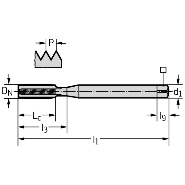 ワルタージャパン（株） HSSーEーPM マシンタップ E2031436 ＨＳＳ－Ｅ－ＰＭ　マシンタップ E2031436-M10