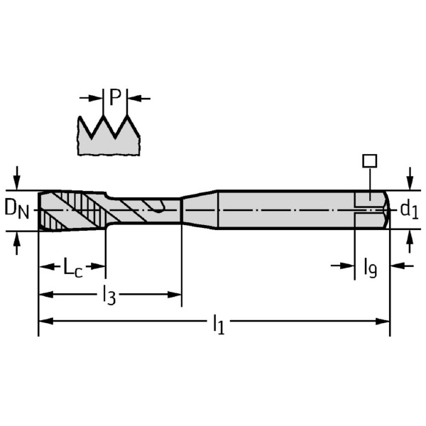 ワルタージャパン（株） HSSーE マシンタップ M2051305 ＨＳＳ－Ｅ　マシンタップ M2051305-M8