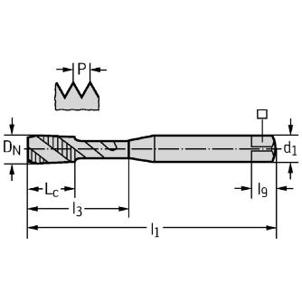 ワルタージャパン（株） HSSーE マシンタップ M20513 ＨＳＳ－Ｅ　マシンタップ M20513-M1.7
