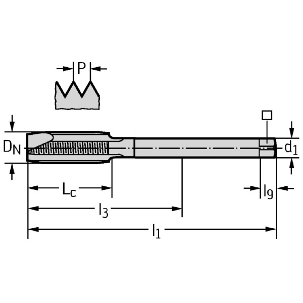ワルタージャパン（株） HSSーE マシンタップ P21360 ＨＳＳ－Ｅ　マシンタップ P21360-M14X1.25