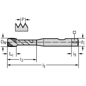 ワルタージャパン（株） HSSーE マシンタップ S2456302 ＨＳＳ－Ｅ　マシンタップ S2456302-G3/8