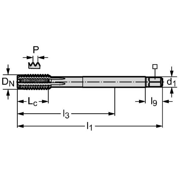ワルタージャパン（株） HSSーE 転造タップ TC410 ＨＳＳ－Ｅ　転造タップ TC410-M12-LL-WY80AD