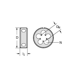 ワルタージャパン（株） ねじ切りダイス 60000 ねじ切りダイス 60000-M1