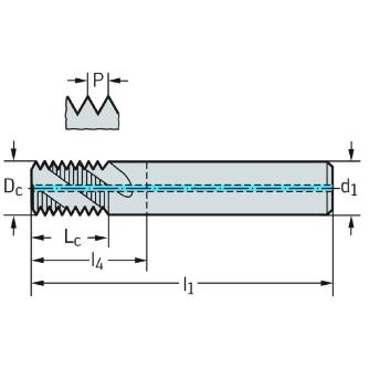 ワルタージャパン（株） 超硬ねじ切りカッター H5336016 超硬ねじ切りカッター H5336016-UNJF5/16