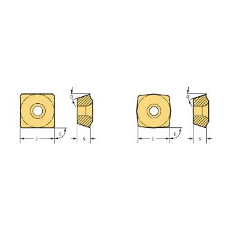 ワルタージャパン（株） 穴あけ・ボーリング用 チップ P2841S 穴あけ・ボーリング用　チップ P2841S-1N-A57 WKP35S