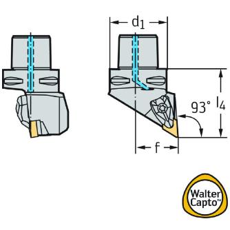ワルタージャパン（株） 旋削ホルダー リジットクランプ C5 旋削ホルダー　リジットクランプ C5-DDJNR-35060-11
