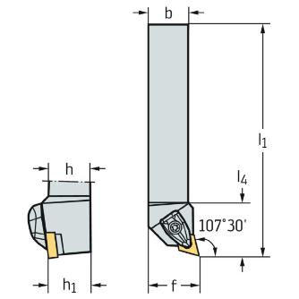 ワルタージャパン（株） シャンク工具 リジットクランプ DDHNR シャンク工具　リジットクランプ DDHNR2525M15