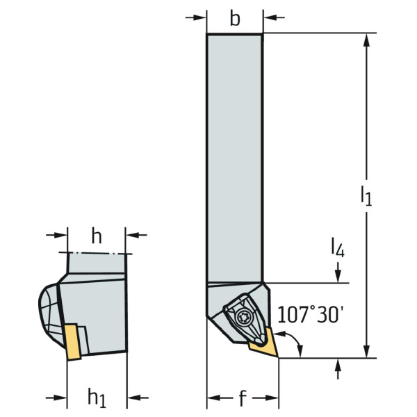ワルタージャパン（株） シャンク工具 リジットクランプ DDHNR シャンク工具　リジットクランプ DDHNR2525M15