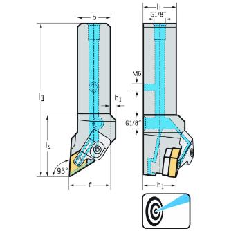 ワルタージャパン（株） シャンク工具 リジットクランプ DDJNL シャンク工具　リジットクランプ DDJNL2020X11-P