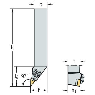 ワルタージャパン（株） シャンク工具 リジットクランプ DVJNL シャンク工具　リジットクランプ DVJNL2525M16