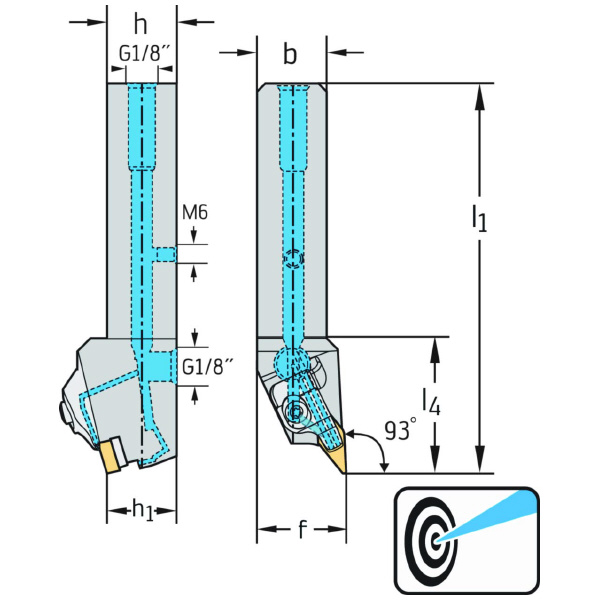 ワルタージャパン（株） シャンク工具 リジットクランプ DVJNR シャンク工具　リジットクランプ DVJNR2020X16-P