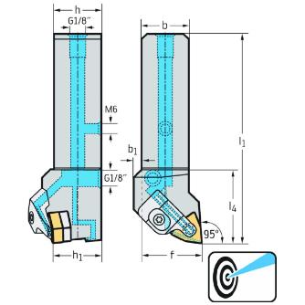 ワルタージャパン（株） シャンク工具 リジットクランプ DWLNR シャンク工具　リジットクランプ DWLNR2020X08-P