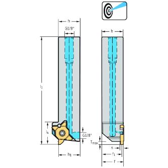 ワルタージャパン（株） シャンク 外径溝加工 G3011 シャンク　外径溝加工 G3011.12R-MX22-2-P