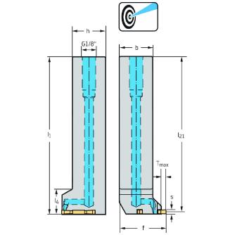 ワルタージャパン（株） シャンク 外径溝加工 G3021 シャンク　外径溝加工 G3021.16R-MX22-2-P