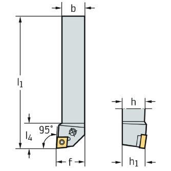 ワルタージャパン（株） シャンクホルダー レバークランプ PCLNL シャンクホルダー　レバークランプ PCLNL1616H12