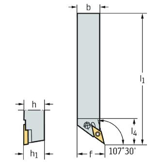ワルタージャパン（株） シャンクホルダー PVHBR シャンクホルダー PVHBR1616H11