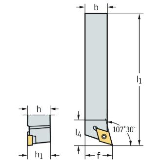 ワルタージャパン（株） シャンクホルダー スクリュークランプ SDHCR シャンクホルダー　スクリュークランプ SDHCR1616H11