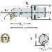 ワルタージャパン（株） ボーリングバー スクリュークランプ C4 ボーリングバー　スクリュークランプ C4-SDUCR-22110-11