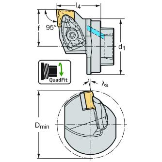 ワルタージャパン（株） 交換式ヘッド リジットクランプ Q40 交換式ヘッド　リジットクランプ Q40-DCLNL-27032-12