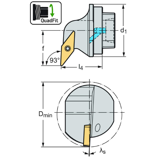 ワルタージャパン（株） 交換式ヘッド スクリュークランプ Q50 交換式ヘッド　スクリュークランプ Q50-SVUBR-32032-16