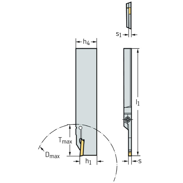 ワルタージャパン（株） 強化型突切りブレード G1041 強化型突切りブレード G1041.32R-3T32GX24
